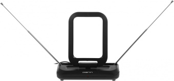 Антенна телевизионная Denn DAA250 35дБ активная черный каб.:1м - купить недорого с доставкой в интернет-магазине