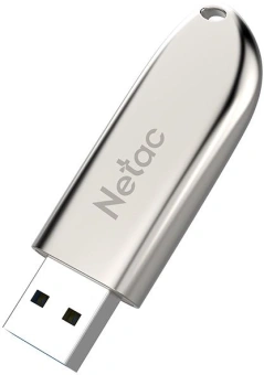 Флеш Диск Netac 256GB U352 NT03U352N-256G-30PN USB3.0 серебристый - купить недорого с доставкой в интернет-магазине