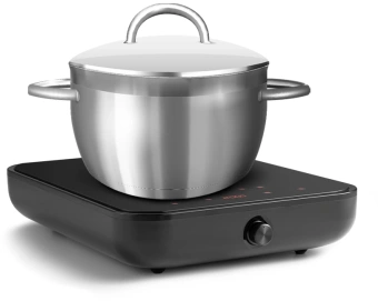 Плита Инфракрасная Kitfort КТ-141 черный стеклокерамика (настольная) - купить недорого с доставкой в интернет-магазине