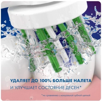 Насадка для зубных щеток Oral-B Cross Action (упак.:2шт) - купить недорого с доставкой в интернет-магазине