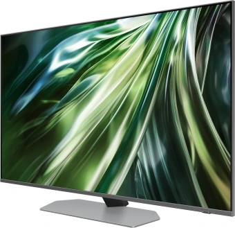 Телевизор QLED Samsung 43" QE43QN90DAUXRU Series 9 черненое серебро/серебристый 4K Ultra HD 120Hz DVB-T2 DVB-C DVB-S2 USB WiFi Smart TV - купить недорого с доставкой в интернет-магазине