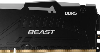 Память DDR5 8GB 5200MHz Kingston KF552C40BBA-8 Fury Beast RGB RTL Gaming PC5-41600 CL40 DIMM 288-pin 1.25В single rank с радиатором Ret - купить недорого с доставкой в интернет-магазине