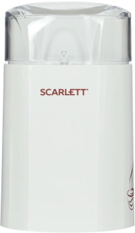 Кофемолка Scarlett SC-CG44506 150Вт сист.помол.:ротац.нож вместим.:60гр белый - купить недорого с доставкой в интернет-магазине