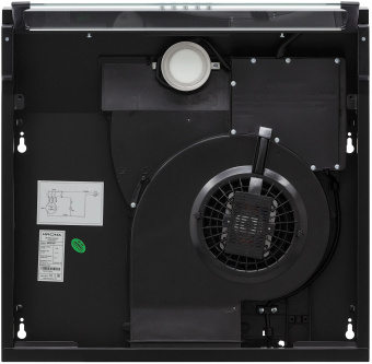 Вытяжка козырьковая Krona Osten 500 Pb черный управление: кнопочное (1 мотор) - купить недорого с доставкой в интернет-магазине