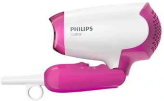 Фен Philips BHD003/00 1400Вт белый/розовый - купить недорого с доставкой в интернет-магазине