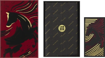 Блокнот Moleskine LIMITED EDITION ГОД ЛОШАДИ LECNYHRSQP060BBOX 130х210мм обложка текстиль 176стр. линейка подар.кор. бордовый - купить недорого с доставкой в интернет-магазине