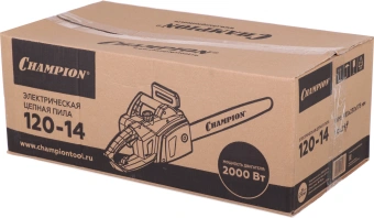Цепная пила Champion 120-14 от сети 2000Вт дл.шины:14" (35cm) - купить недорого с доставкой в интернет-магазине