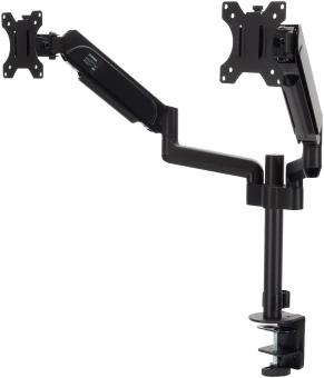 Кронштейн для мониторов ЖК Digma D-MM202D черный 17"-32" макс.9кг крепление к столешнице поворот и наклон - купить недорого с доставкой в интернет-магазине