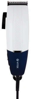 Машинка для стрижки Vitek Sappfire VT-2516 белый (насадок в компл:4шт) - купить недорого с доставкой в интернет-магазине