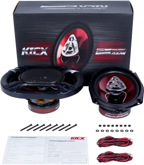 Колонки автомобильные Kicx SP 693 200Вт 92дБ 4Ом 16x23см (6x9дюйм) (ком.:2кол.) коаксиальные трехполосные - купить недорого с доставкой в интернет-магазине