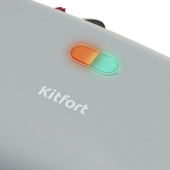 Вафельница Kitfort КТ-3646 750Вт серый/красный - купить недорого с доставкой в интернет-магазине