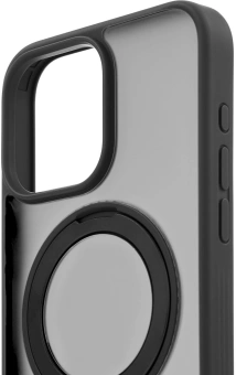 Чехол (клип-кейс) uBear для Apple iPhone 16 Pro Clip 360 with MagSafe черный (CS439BL63PRG-I24M) - купить недорого с доставкой в интернет-магазине