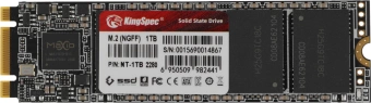 Накопитель SSD Kingspec SATA-III 1TB NT-1TB M.2 2280 - купить недорого с доставкой в интернет-магазине