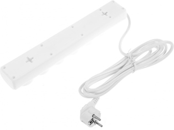 Сетевой фильтр Defender DFS 153 3м (6 розеток) белый (коробка) - купить недорого с доставкой в интернет-магазине