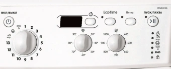 Стиральная машина Indesit EcoTime IWUD 4105 класс: A загр.фронтальная макс.:4кг белый - купить недорого с доставкой в интернет-магазине