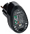 Тестер розеток IEK ARMA2L 5 ST02D черный (A2L5-ST14-02)