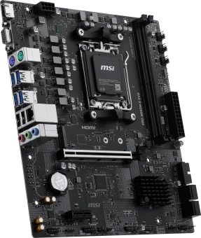 Материнская плата MSI PRO B850M-E EVO Socket AM5 AMD B850 2xDDR5 mATX AC`97 8ch(7.1) 2.5Gg RAID+VGA+HDMI - купить недорого с доставкой в интернет-магазине
