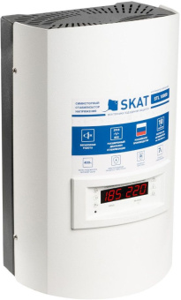 Стабилизатор напряжения Бастион Skat STL-10000 исп.Н 10000ВА белый - купить недорого с доставкой в интернет-магазине