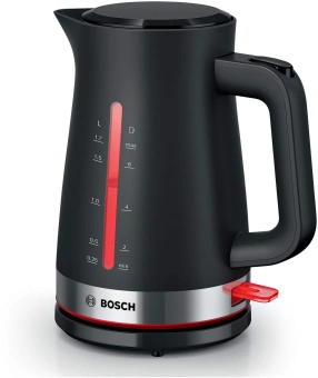 Чайник электрический Bosch TWK4M 1.7л. черный корпус: пластик (TWK4M223) - купить недорого с доставкой в интернет-магазине