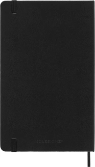 Еженедельник Moleskine CLASSIC WKLY VERTICAL Large 130х210мм 144стр. черный - купить недорого с доставкой в интернет-магазине