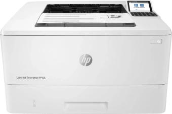 Принтер лазерный HP LaserJet Enterprise M406dn (3PZ15A) A4 Duplex Net белый - купить недорого с доставкой в интернет-магазине