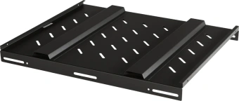 Полка стационарная Lanmaster TWT-CBB-S4-12/100 1U нагр.:100кг. 852мм черный - купить недорого с доставкой в интернет-магазине