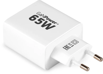 Сетевое зар./устр. Digma Pro DPW6B 65W 3.25A (PD+QC) 2хUSB-C/USB-A универсальное белый (DPW6B5GX12WH) - цена, купить или заказать с доставкой в интернет-магазине Сетевое зар./устр. Digma Pro DPW6B 65W 3.25A (PD+QC) 2хUSB-C/USB-A универсальное белый (DPW6B5GX12WH) - купить недорого с доставкой в интернет-магазине