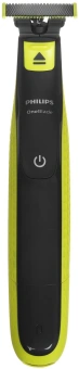 Бритва сетчатая Philips OneBlade QP2724/20 реж.эл.:1 питан.:аккум. черный/зеленый - купить недорого с доставкой в интернет-магазине