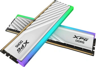 Память DDR5 2x16GB 6000MHz A-Data AX5U6000C3416G-DTLABRWH XPG Lancer RGB RTL PC5-48000 CL34 DIMM 288-pin 1.35В kit dual rank с радиатором Ret - купить недорого с доставкой в интернет-магазине