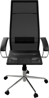 Кресло Метта ErgoLife Set 7 черный сиденье черный сетка с подголов. крестов. металл хром - купить недорого с доставкой в интернет-магазине