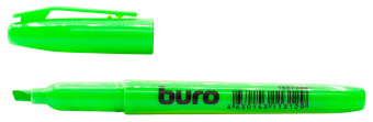 Текстовыделитель Buro Base скошенный пиш. наконечник 1-4мм зеленый коробка - купить недорого с доставкой в интернет-магазине