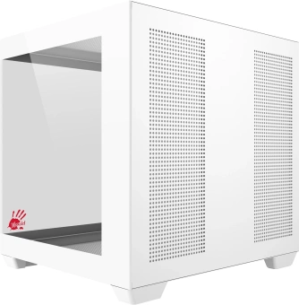 Корпус Bloody CC-121 белый без БП mATX 7x120mm 1xUSB2.0 1xUSB3.0 audio - купить недорого с доставкой в интернет-магазине