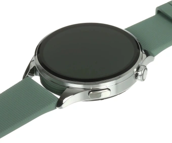 Смарт-часы Xiaomi Watch 5 47мм 1.54" AMOLED корп.серебристый рем.зеленый разм.брасл.:135-205мм (BHR07WPGL) - купить недорого с доставкой в интернет-магазине