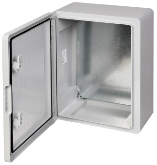 Щит распределительный IEK MKP93-N-403017-65 ЩМПп для установки силового оборудования навесной 300мм 170мм 400мм 230B 100A пластик IP65 серый антивандальный (упак.:1шт) - купить недорого с доставкой в интернет-магазине