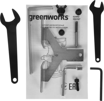 Фрезер Greenworks G24RO 30000об/мин - купить недорого с доставкой в интернет-магазине