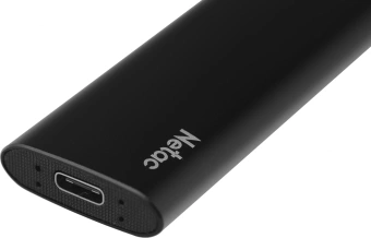 Накопитель SSD Netac USB-C 1TB NT01ZSLIM-001T-32BK Z Slim черный - купить недорого с доставкой в интернет-магазине