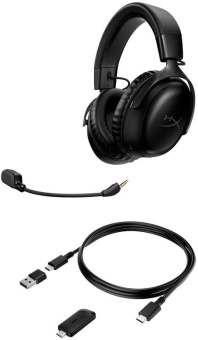 Наушники с микрофоном HyperX Cloud III черный 1.2м мониторные Radio оголовье (77Z45AA) - купить недорого с доставкой в интернет-магазине