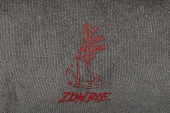 Кресло игровое Zombie Instinct серый Light-19 с подголов. крестов. пластик - купить недорого с доставкой в интернет-магазине