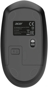 Мышь Acer OMR408 черный оптическая 1600dpi беспров. USB для ноутбука 4but (ZL.MCEEE.02Z) - купить недорого с доставкой в интернет-магазине