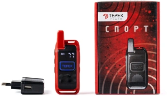 Рация Терек Спорт 199кан. до 3км сигн.Аналоговый красный (СПОРТ КРАСНЫЙ) - купить недорого с доставкой в интернет-магазине