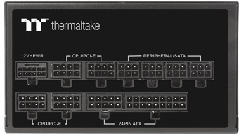 Блок питания Thermaltake ATX 1200W Toughpower GF3 Gen.5 80+ gold 24pin APFC 140mm fan color LED 12xSATA Cab Manag RTL - купить недорого с доставкой в интернет-магазине