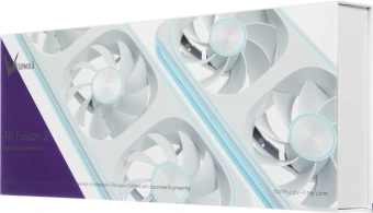 Вентилятор для корпуса Formula Air Fusion 3 Wh ARGB 360х120x28 белый 4-pin 34.95дБ Ret - купить недорого с доставкой в интернет-магазине
