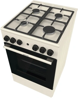 Плита Газовая Gorenje GG5A12BEF бежевый (без крышки) реш.чугун - купить недорого с доставкой в интернет-магазине