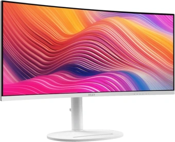 Монитор MSI 34" Modern MD342CQPW белый VA LED 21:9 HDMI M/M матовая HAS Piv 3500:1 300cd 178гр/178гр 3440x1440 120Hz DP UW USB 8.05кг - купить недорого с доставкой в интернет-магазине