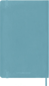 Блокнот Moleskine CLASSIC SOFT QP618B35 Large 130х210мм 192стр. нелинованный мягкая обложка голубой - купить недорого с доставкой в интернет-магазине