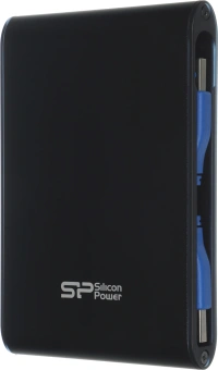 Жесткий диск Silicon Power USB3.0 2TB SP020TBPHDA80S3K A80 Armor 2.5" черный - купить недорого с доставкой в интернет-магазине