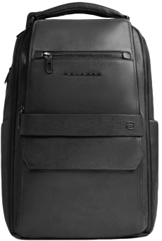 Рюкзак мужской Piquadro Solm CA7021S141/N черный кожа - купить недорого с доставкой в интернет-магазине