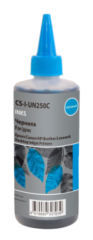 Чернила Cactus CS-I-Un250C голубой 250мл для Epson/Canon/HP/Brother Ecotank - купить недорого с доставкой в интернет-магазине