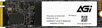 Накопитель SSD AGi PCIe 4.0 x4 1TB AGI1T0G43AI818 M.2 2280 - купить недорого с доставкой в интернет-магазине