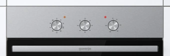 Духовой шкаф Электрический Gorenje BO6727E03NX черный/серебристый - купить недорого с доставкой в интернет-магазине